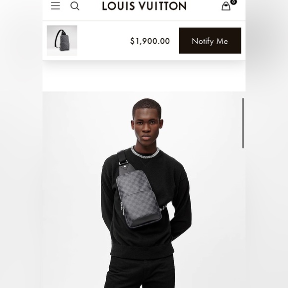 Louis Vuitton Avenue Sling Bag - Picture 10 of 15